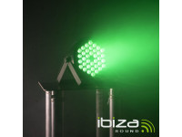 Ibiza  Projector PAR C/ 36 LEDS 1W RGB DMX